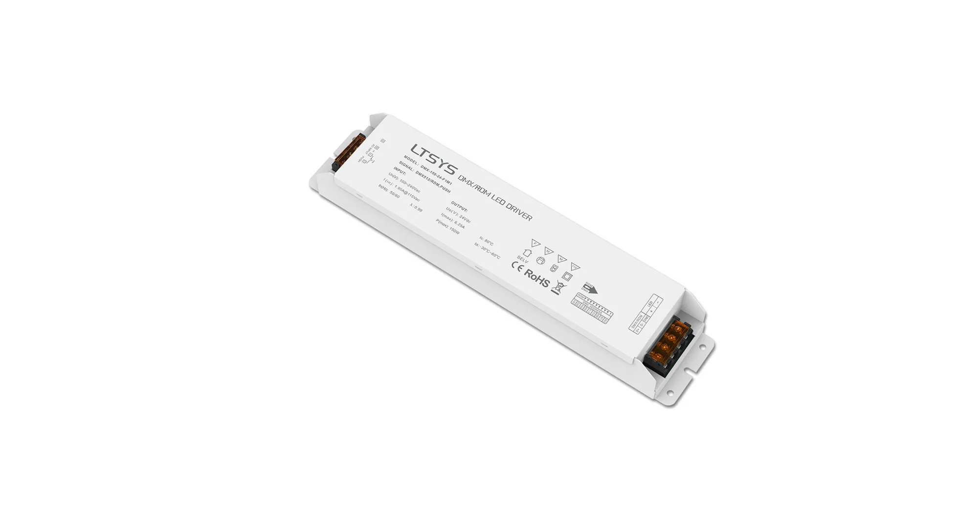 Dimming Remote Control 433MHz RF 3V CR2032, 40m range. M1  LTECH Remote Control